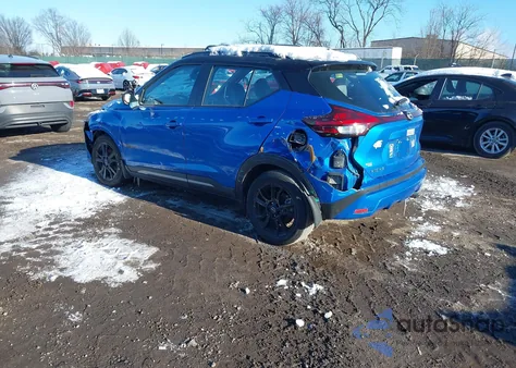 2023 Nissan Kicks Sr Xtronic Cvt z USA, uszkodzony, nr VIN 3N1CP5DV1PL555163